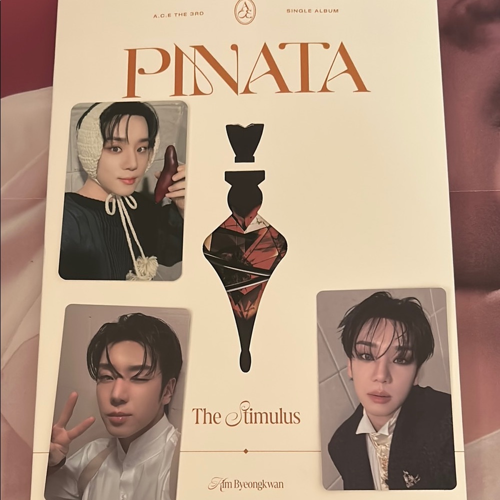 A.C.E 3rd Single Album 'Pinata' with Photocards- Byeongkwan ver